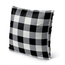 Tout Wear Minnesota Minnesota Gingham Plaid Style Checkered MN State Design Throw Pillow 16x16 Multicolor 