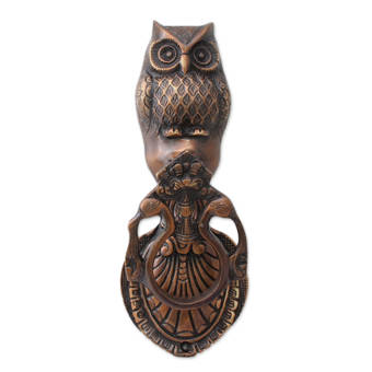 The Renovators Supply Inc Solid Brass Squirrel Door Knocker Wayfair