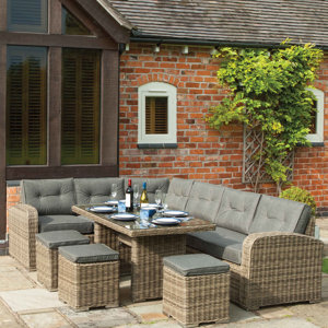 10-Sitzer Ecksofa-Set Adalyn von Kampen Living