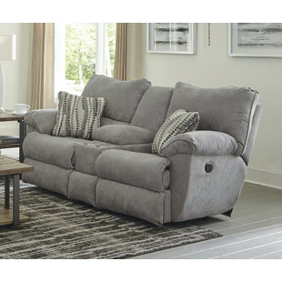 broyhill mason power reclining console loveseat