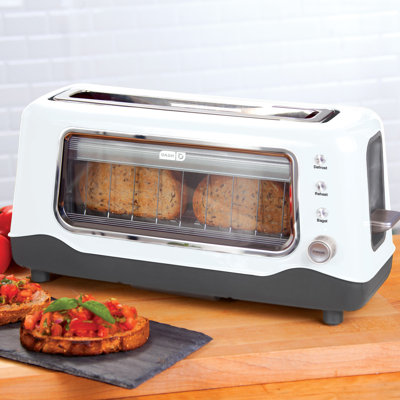 Dash 2 Slice Long Slot Clear View Toaster