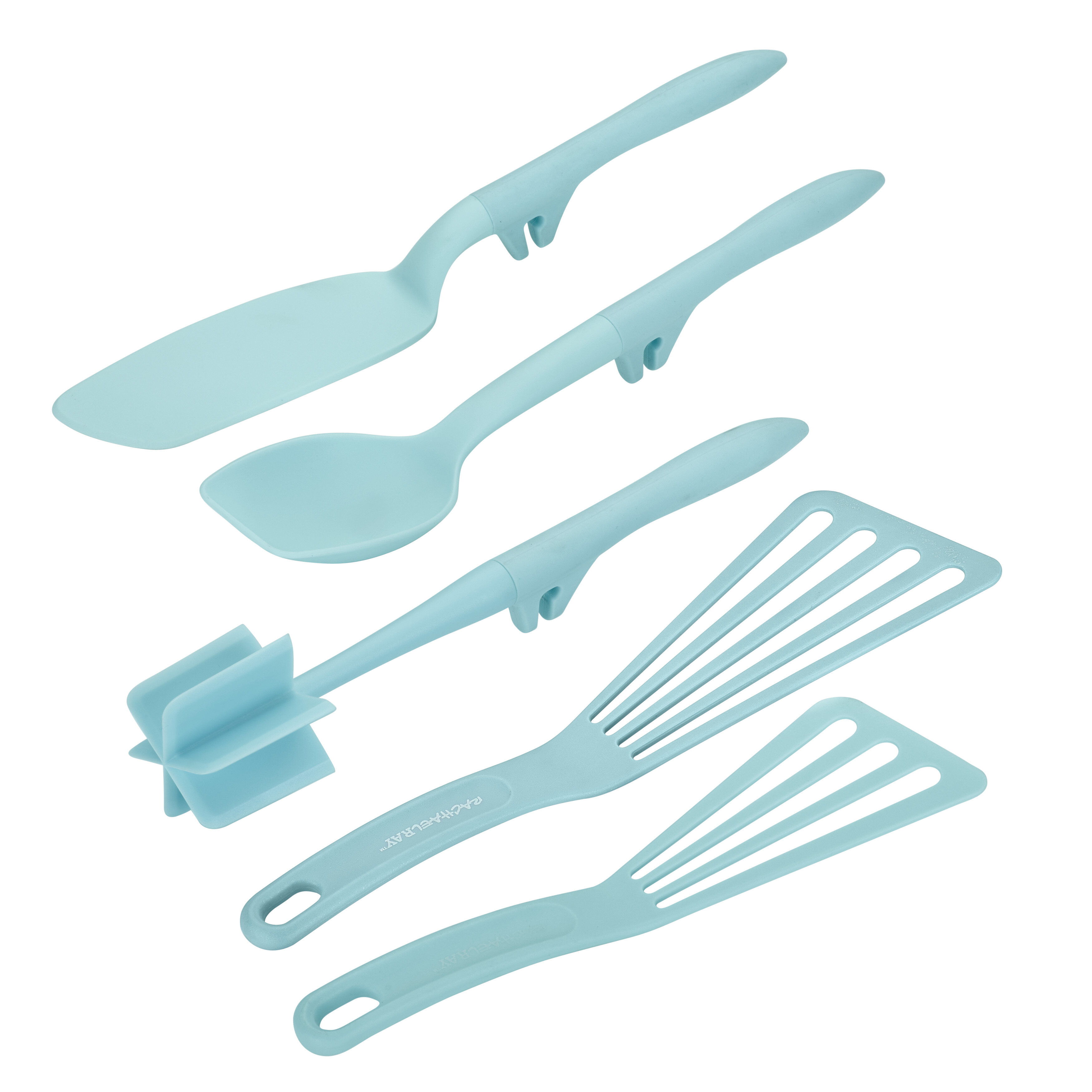 Rachael Ray Tools And Gadgets Lazy Crush Chop Flexi Turner And Scraping Spoon Set 5 Piece Wayfair