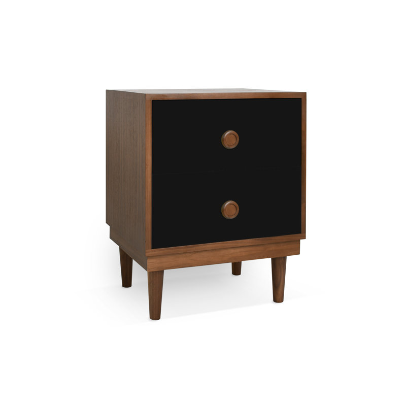 Nico And Yeye Lukka 2 Drawer Nightstand Wayfair