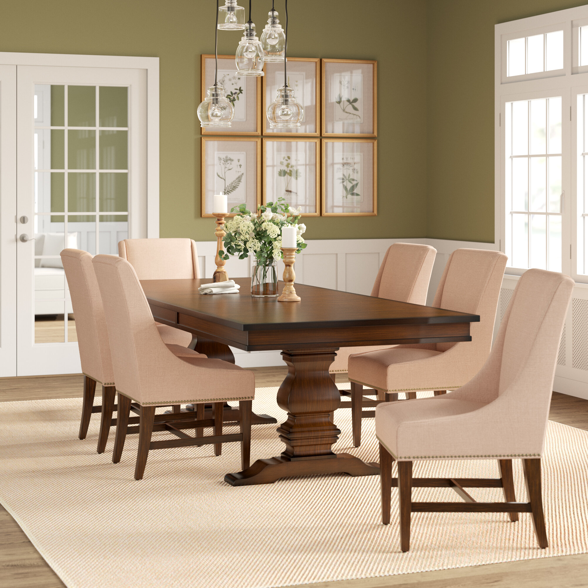 Barlow 7 Piece Dining Set Reviews Birch Lane