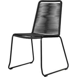 Black Patio Dining Chairs You Ll Love Wayfair Save