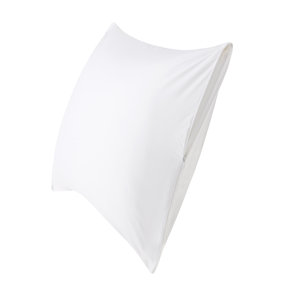 Copper Infused Microfiber Zippered Pillow Protector (Set of 2) by Alwyn Home