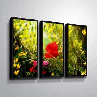 Red Barrel Studio River Bend 4 Piece Framed Painting Print Set