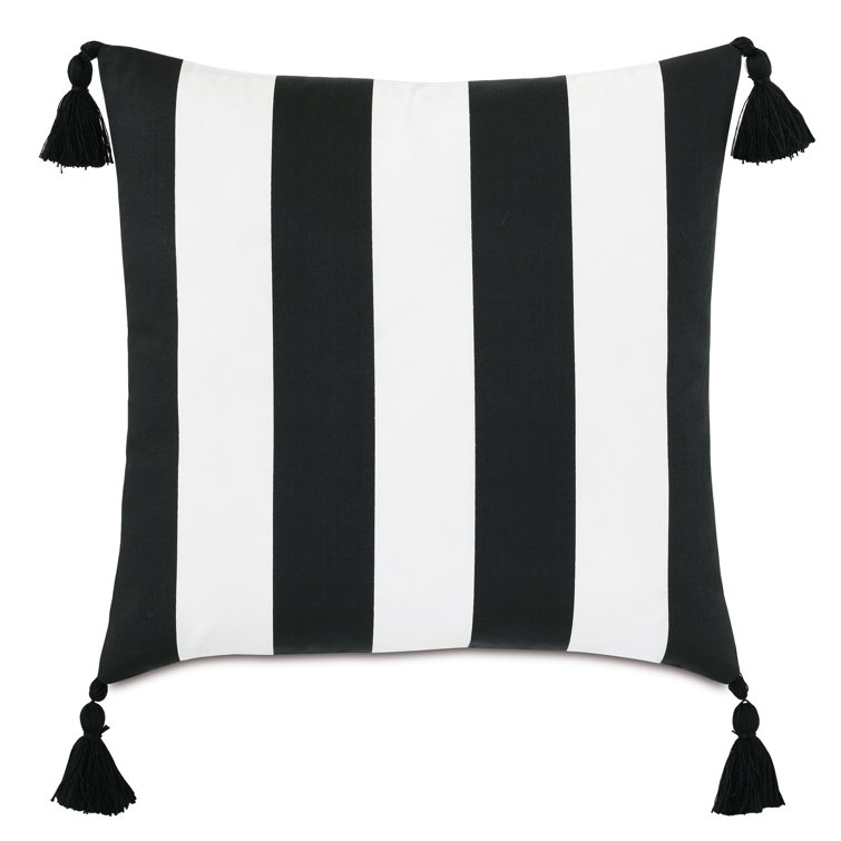 outdoor tassel pillow