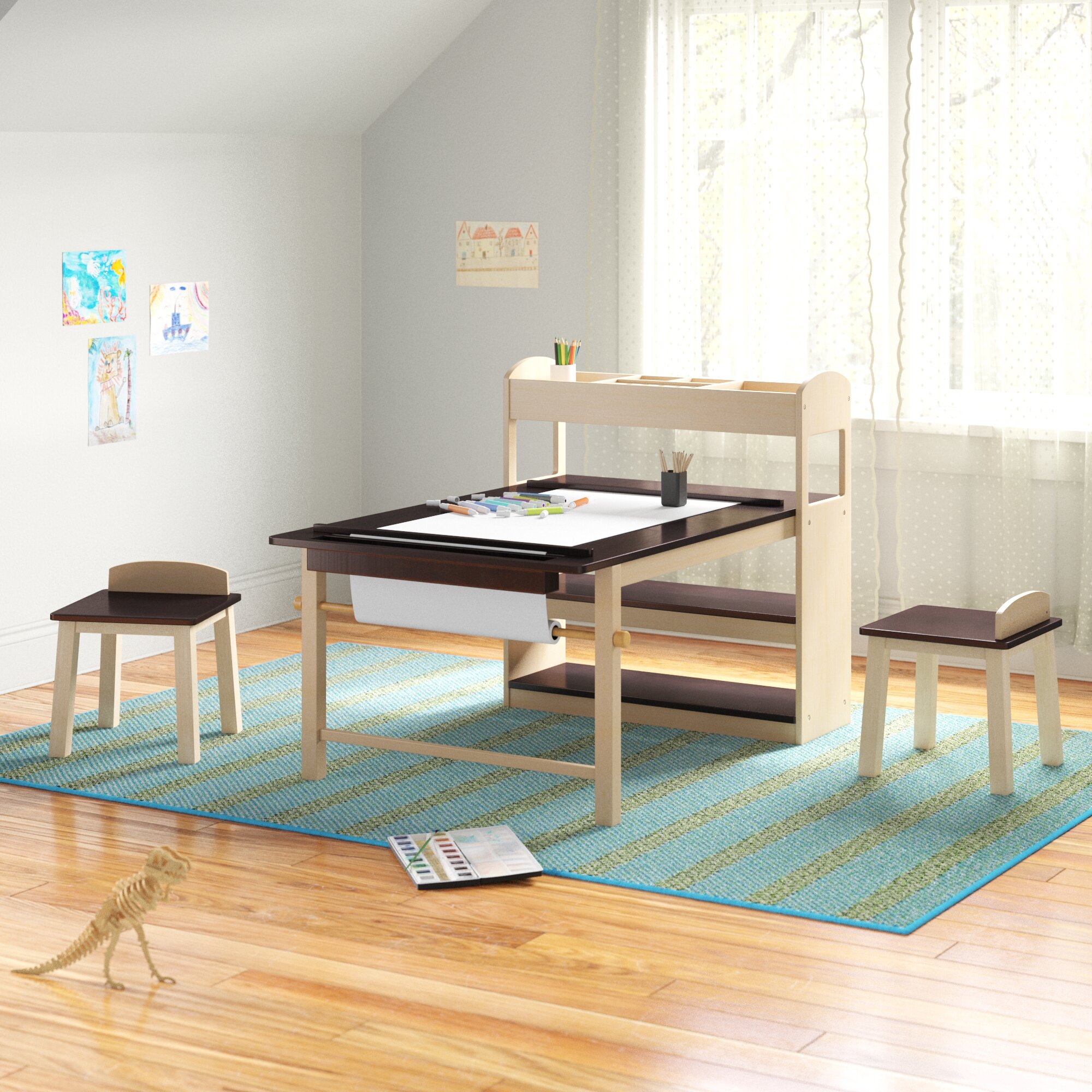 Kids Table With Storage Wayfair