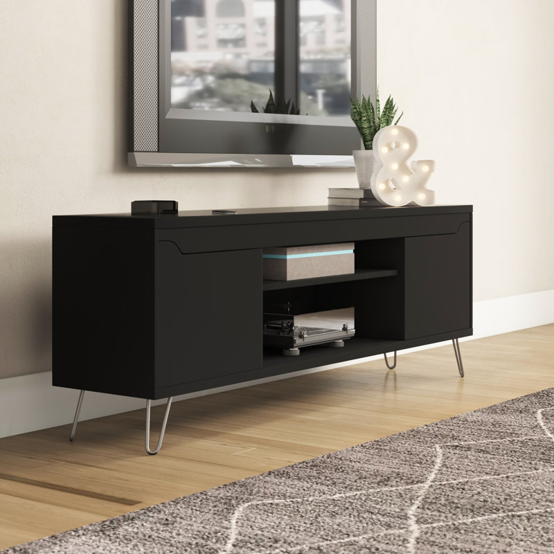 Wrought Studio Kerby Tv Stand For Tvs Up To 60 Reviews Wayfair