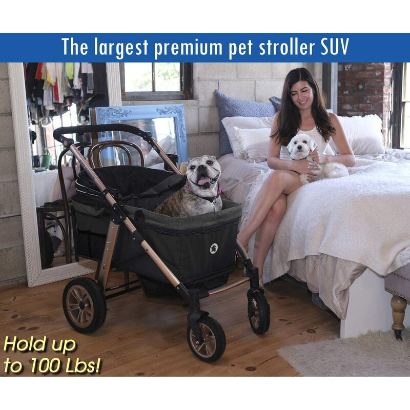 hpz pet rover premium dog stroller