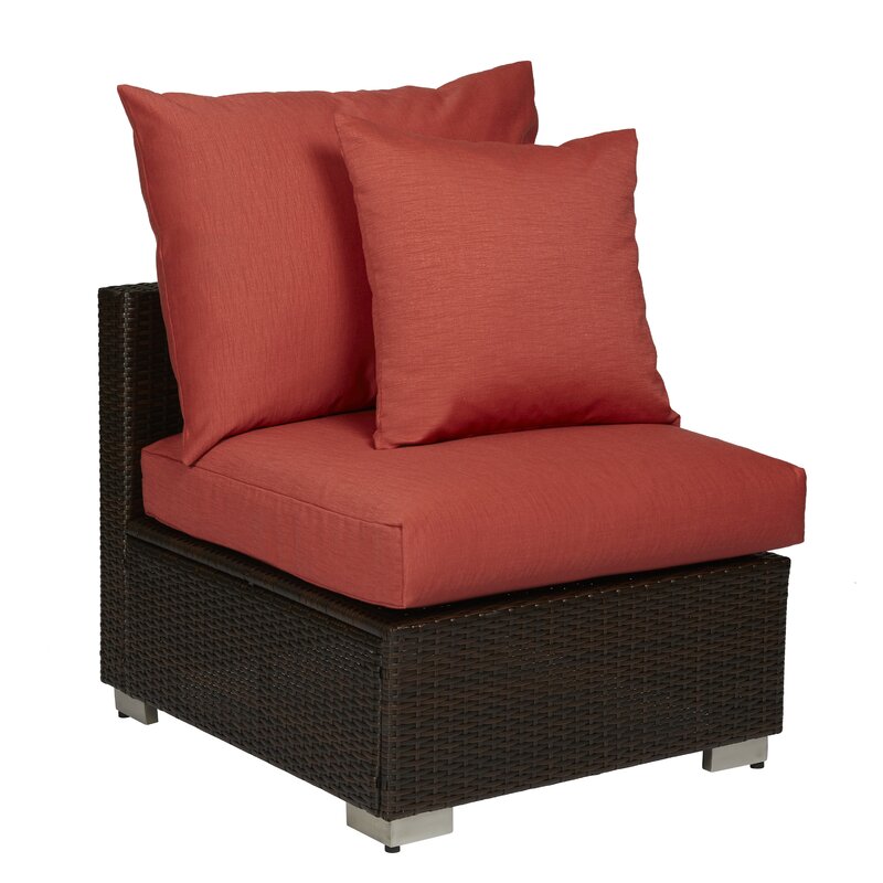 Ivy Bronx Mcmanis Outdoor Patio Chair With Cushions Wayfair