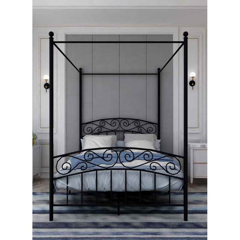 Red Barrel Studio® Alithea Canopy Bed | Wayfair