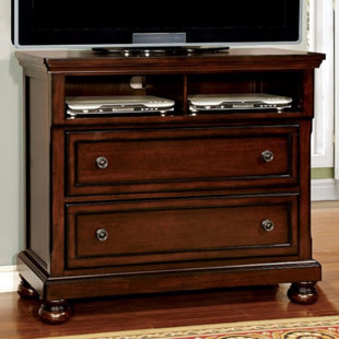 Go to store & view more images Erbe Wooden Media 2 Drawer Standard Dresser by Darby Home Co