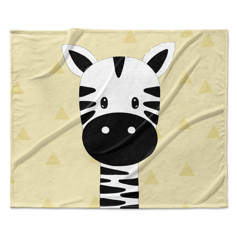 zebra baby blanket
