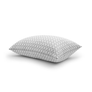 Natural Latex Pillow with Removable Cover Breathable Support Standard Beautyrest 