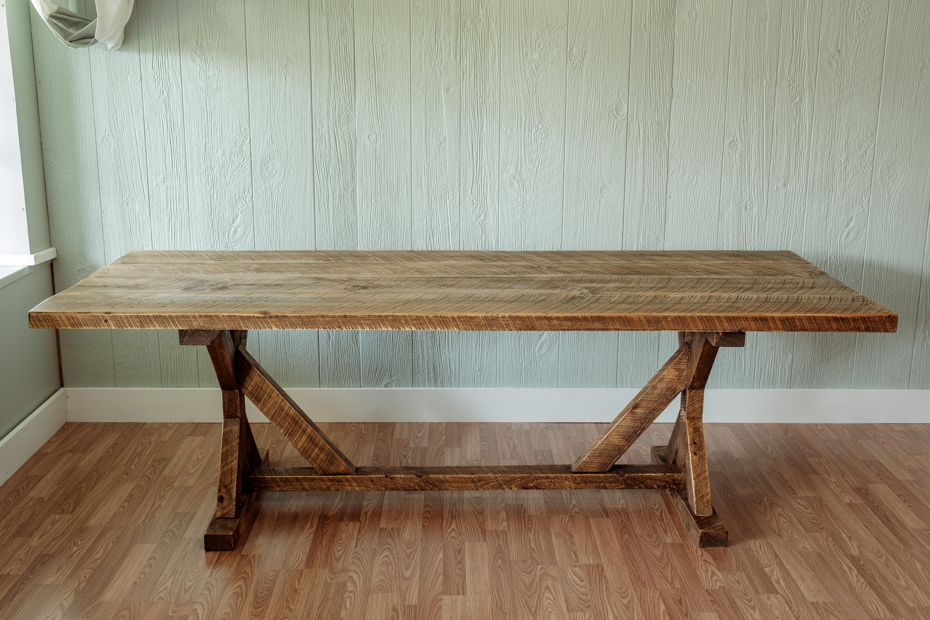 barn wood dining room table