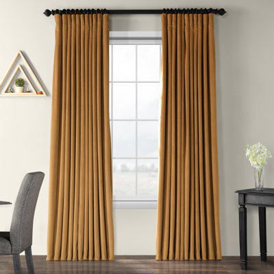 Darby Home Co Rhinehart Solid Max Blackout Thermal Tab Top Single