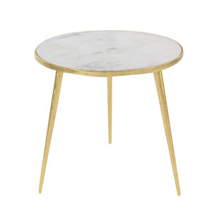 Gold Marble Accent Table Wayfair Quickview