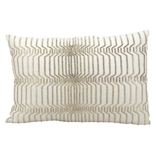 Beaded Lumbar Pillow Wayfair Mineo Beading Lumbar Pillow