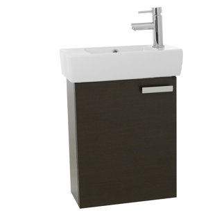 Cubical 19 Single Wall Mount Bathroom Vanity Set