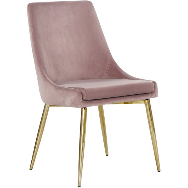 Modern Contemporary Blush Pink Dining Chair Allmodern