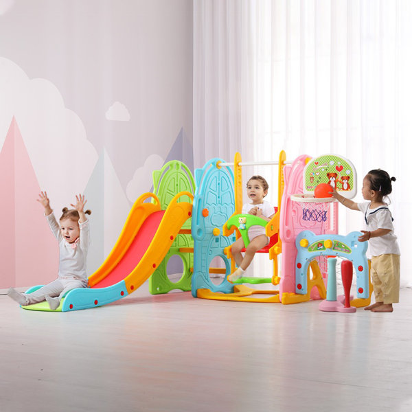 indoor playset with slide