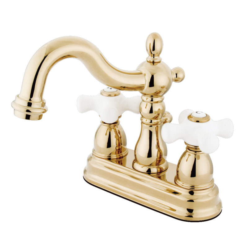 Kingston Br Heritage Centerset Bathroom Faucet With Pop Heritage Centerset Bathroom Faucet