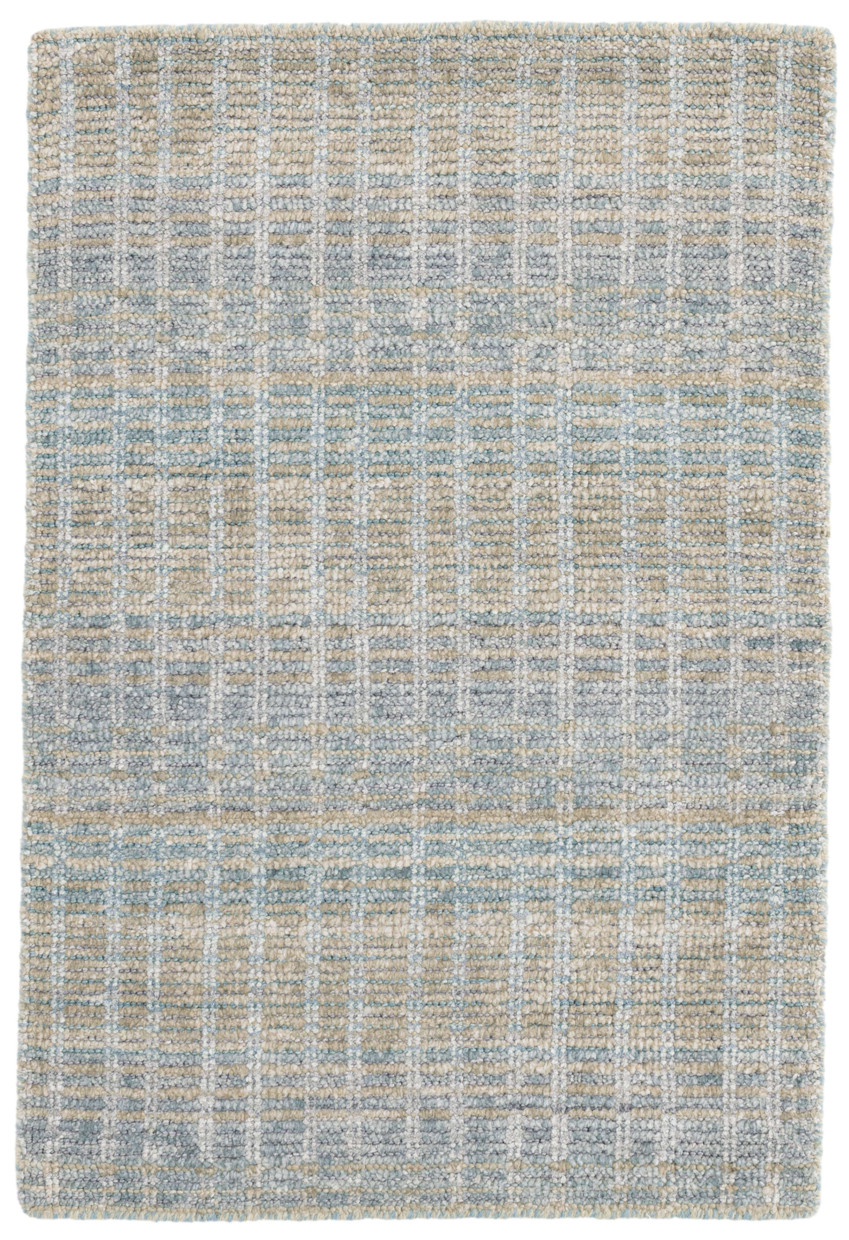 Dash and Albert Rugs Geneva Handmade Flatweave Pale Blue/Cream Rug Wayfair