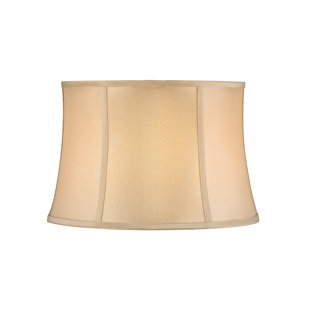 Large Round Lampshades Wayfair Large Round Soft Back 15 Polyester Bell Lamp Shade Set Of 4