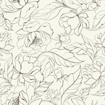 Floral Botanical Wallpaper Joss Main Find the perfect botanical drawing black & white image. floral botanical wallpaper joss main