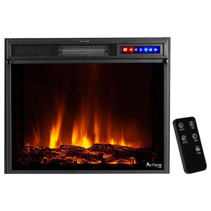 Ebern Designs Breckenridge 25 X 20 Electric Fireplace Insert