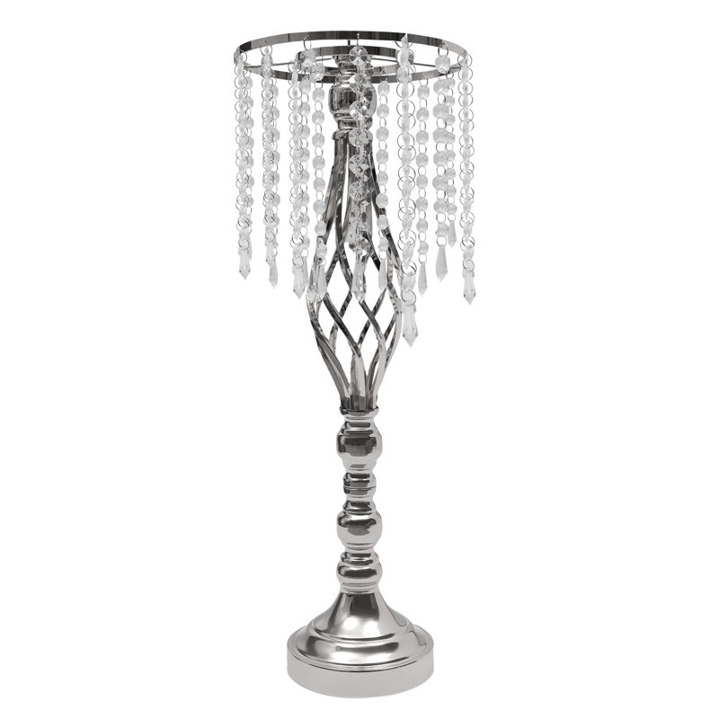 Backdrops & Signs Color: Silver, Size: 21.7" H x 7.9" W x 7.9" D