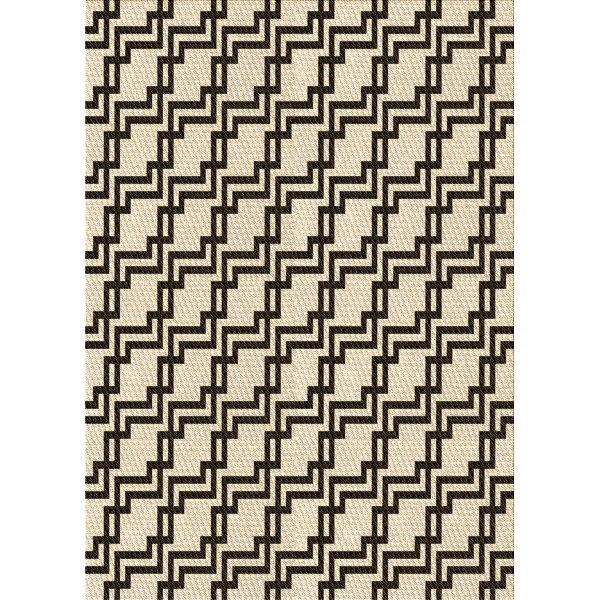 East Urban Home Dunlop Wool Brown Area Rug Wayfair