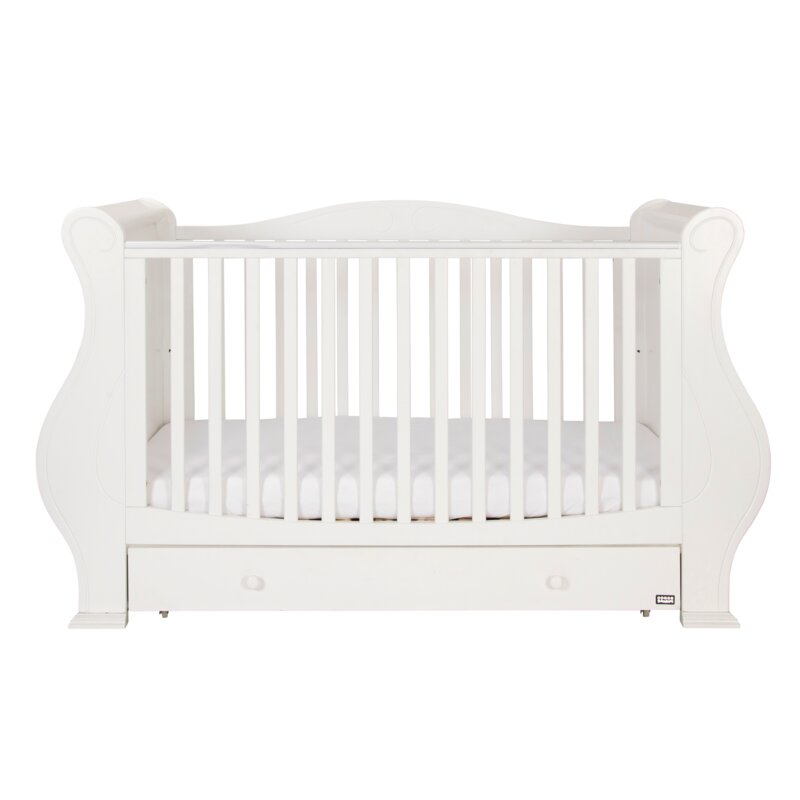 tutti bambini sleigh cot bed louis