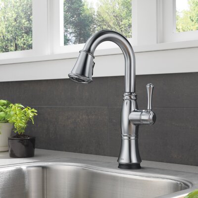 Cassidy Pull Down Touch Single Handle Kitchen Faucet With Touch2o