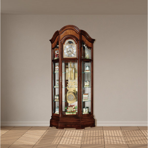 Grandfather Clock Curio Wayfair