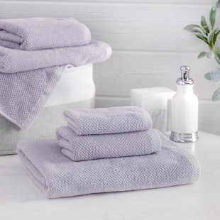 dark purple bath towel sets
