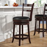 Maly Bar & Counter Swivel Stool by Red Barrel Studio®