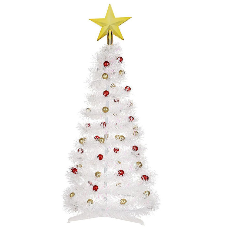 The Holiday Aisle® New Christmas Tree Ornaments Festive Decorations Supplies Led Christmas Trees 2022 Hot | Wayfair