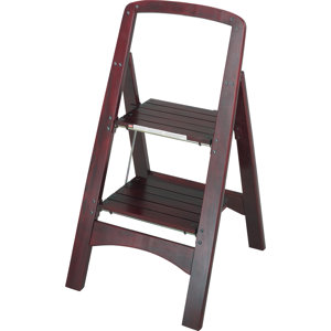 Rockford 2-Step Wood Step Stool with 225 lb. Load Capacity