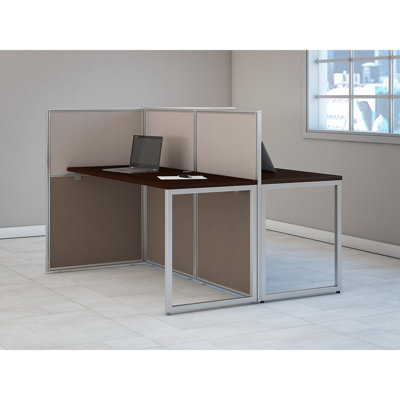 Easy Office Standard Desk Office Suite Bush Business Furniture