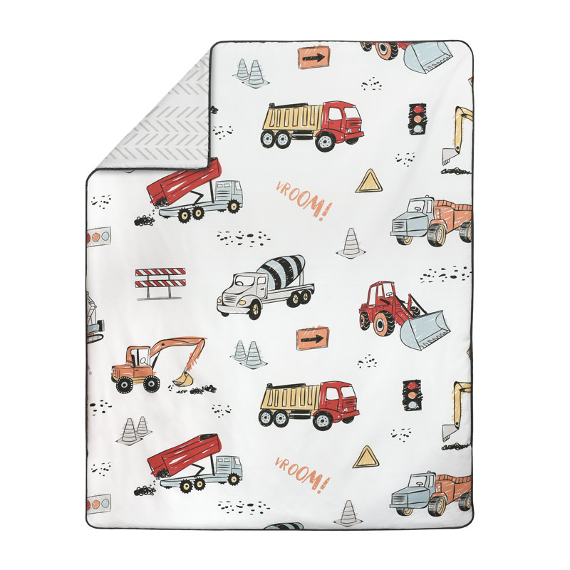 construction truck crib sheets