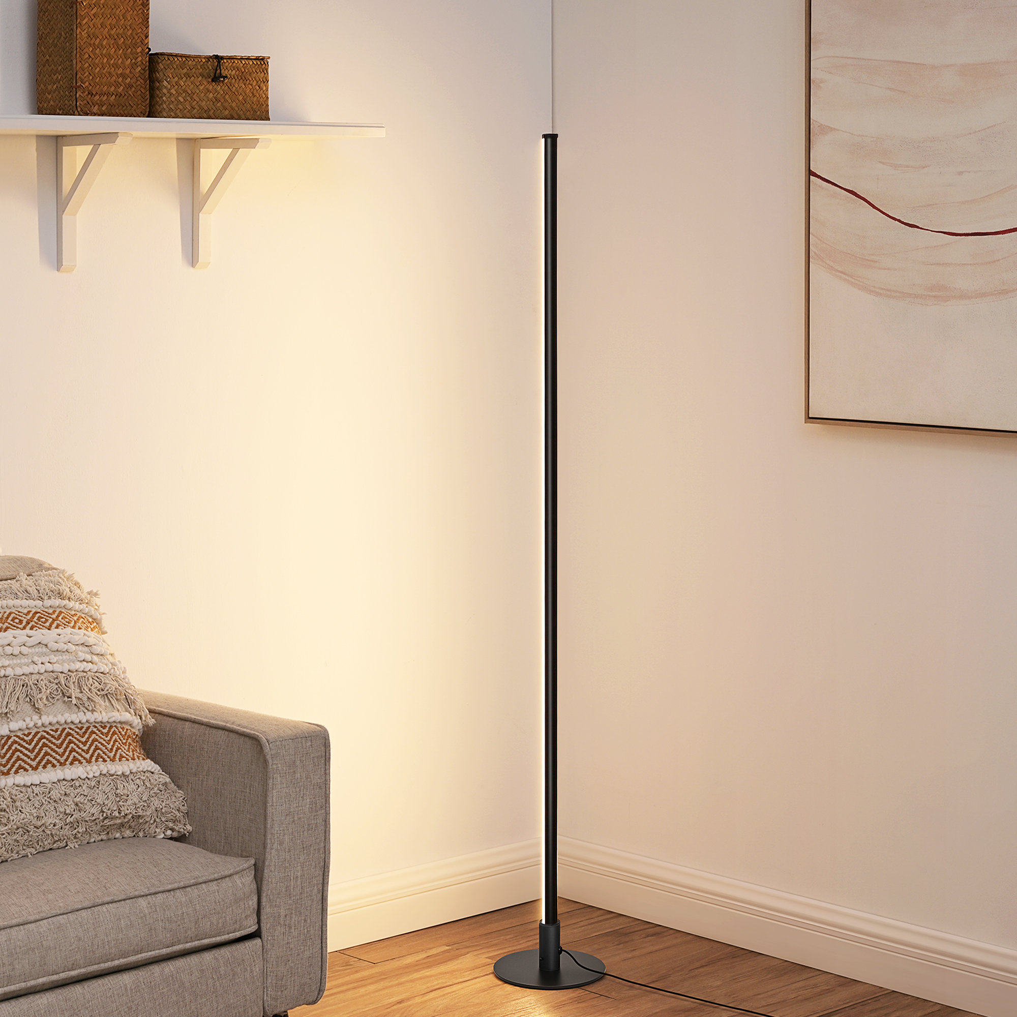 led dimmable floor lamp