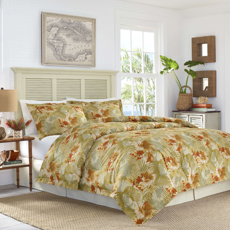 Tommy Bahama Home Loredo Gardens Reversible Comforter Set Wayfair