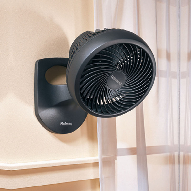 HOLMES PRODUCTS Blizzard 9" Oscillating Wall Mounted Fan & Reviews