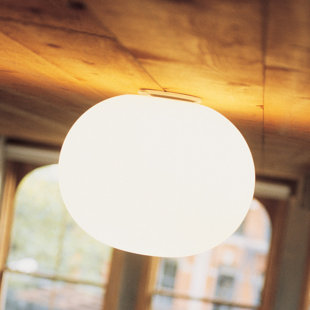 Mini Glo Ball 1 Light Flush Mount Mini Glo Ball 1 Light Flush Mount