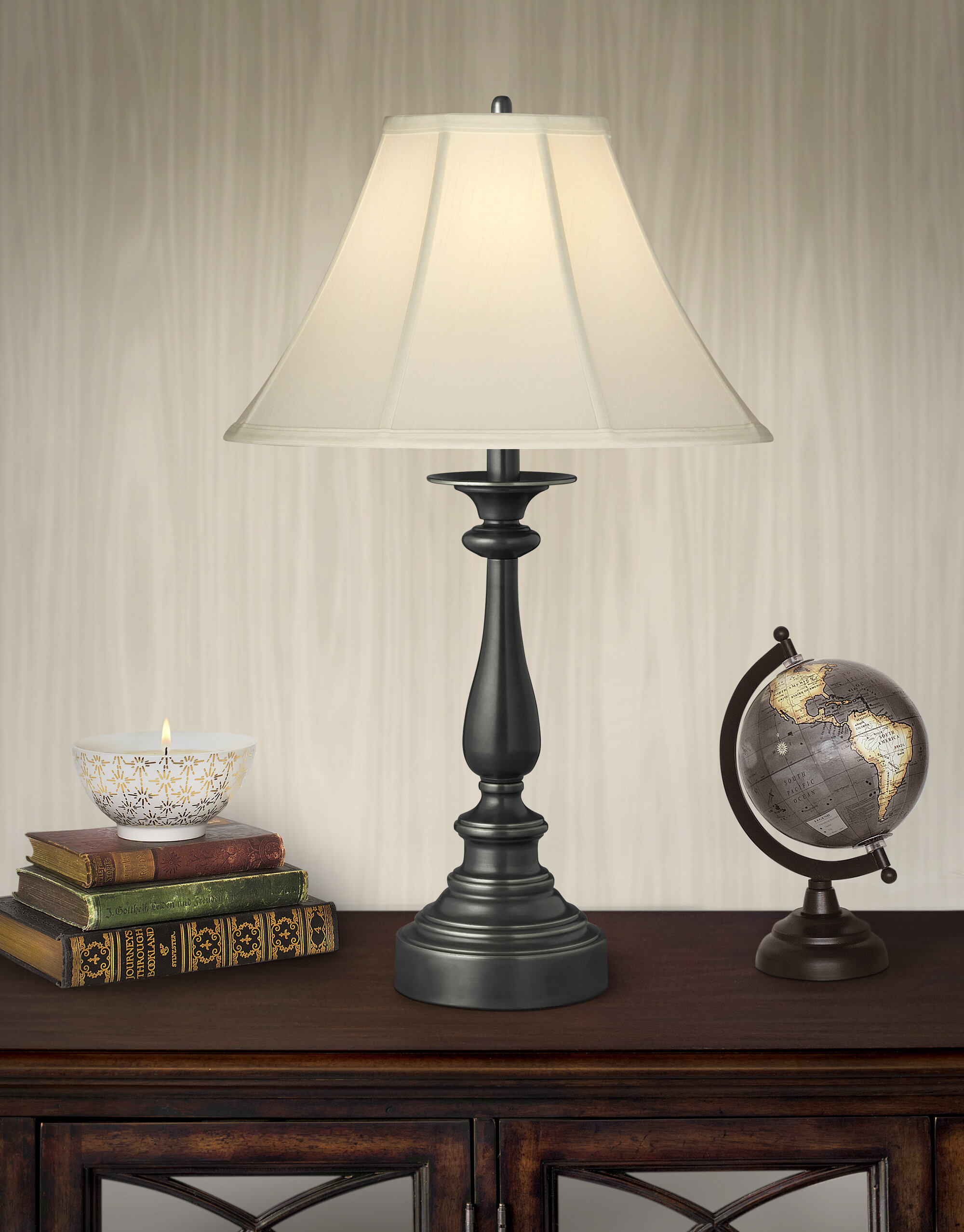 gunmetal table lamp