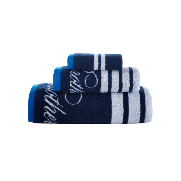 Brooks Brothers 3 Piece Turkish Cotton Towel Set | Wayfair