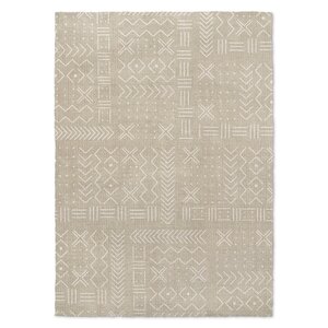 Inspired Cream/White Area Rug